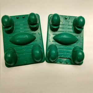 Jello Jigglers Football Helmet Large Ball Game Time Tailgate Party Food 2 trays